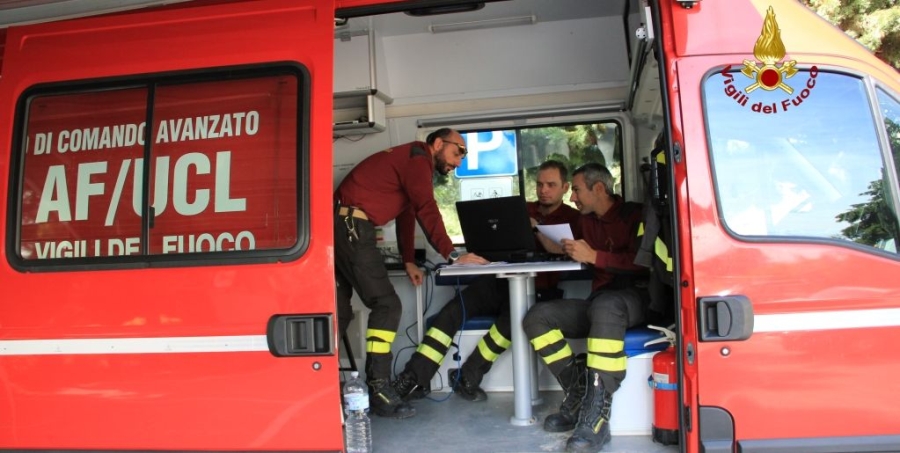Ancona, i Vigili del fuoco rintracciano anziano scomparso a Rosetta di Genga