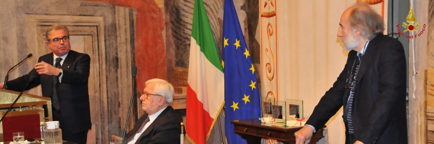 Roma, i Vigili del fuoco ricevono il premio nazionale Umberto Zanotti Bianco