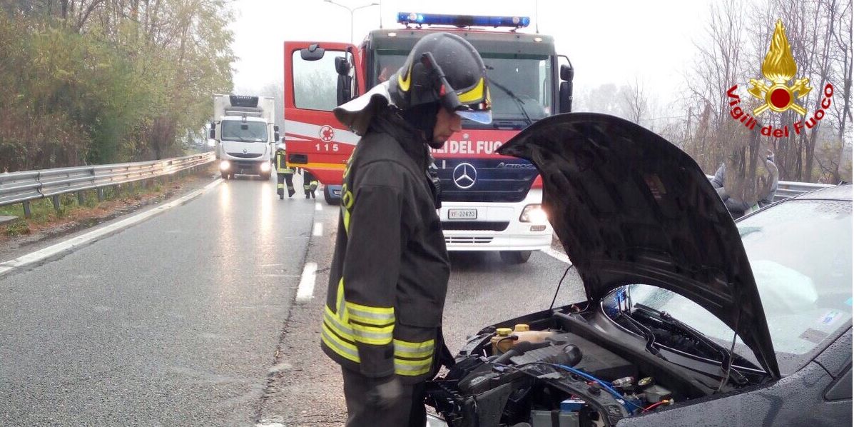 Varese, incidente stradale sulla Superstrada della Malpensa