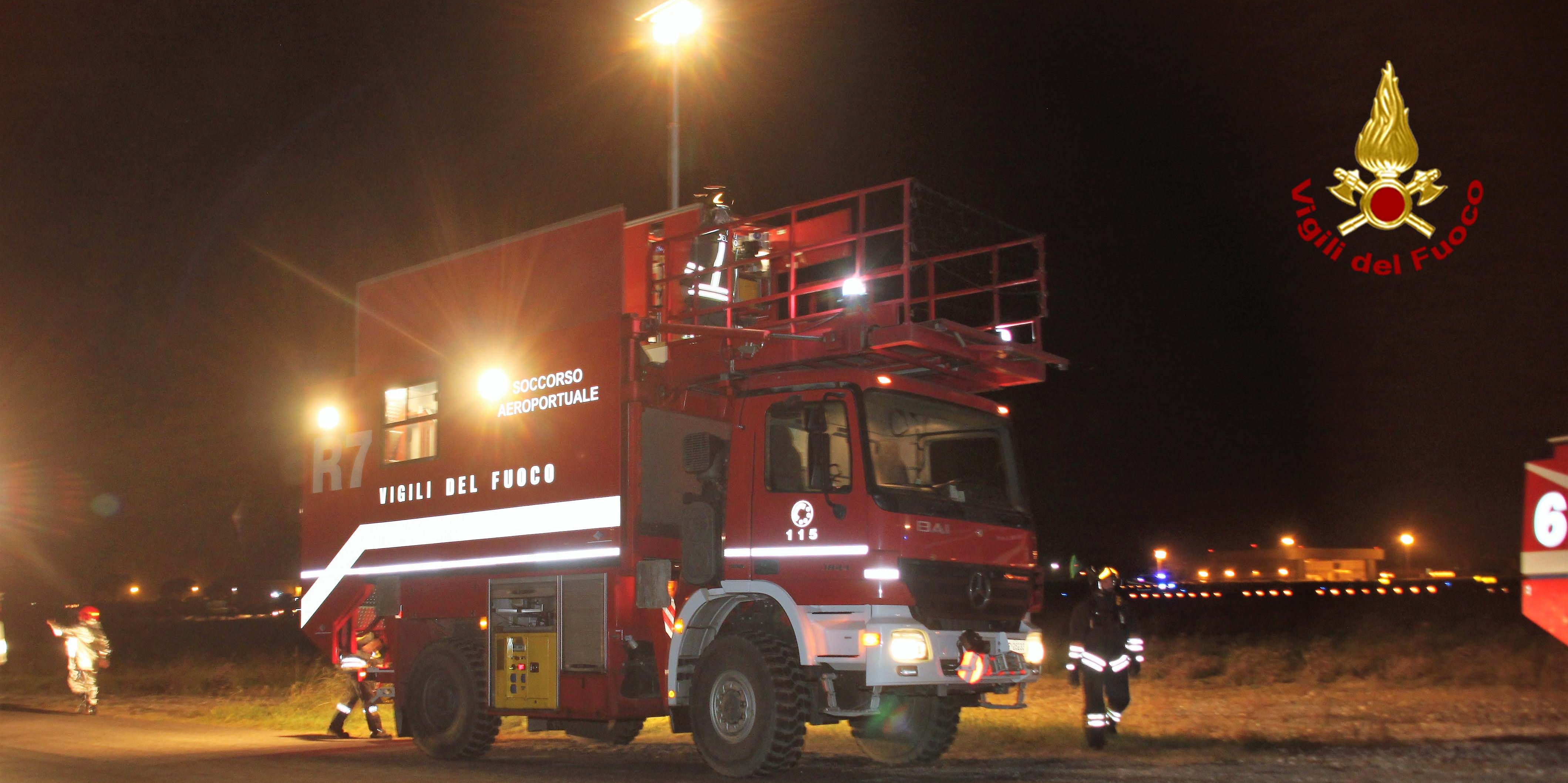 Pisa, esercitazione di Protezione civile in ambito aeroportuale