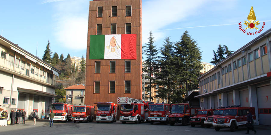 Cerimonia di Santa Barbara a Varese