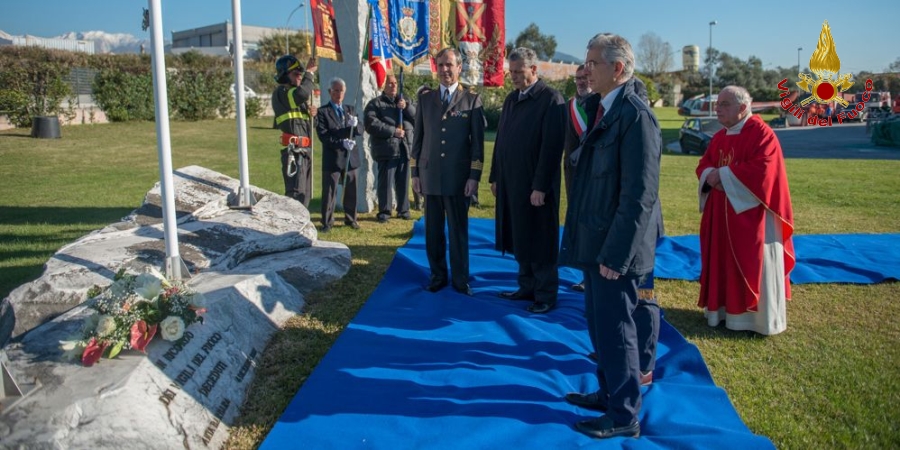 Massa Carrara, celebrata la ricorrenza di Santa Barbara