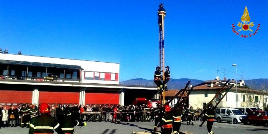 Pistoia, celebrata la ricorrenza di Santa Barbara