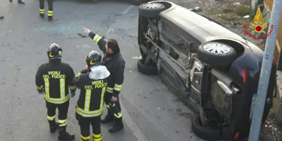 Verona, incidente stradale tra due autovetture