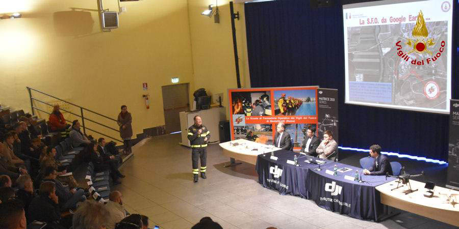 I droni nell'attività di soccorso: un workshop alla SFO