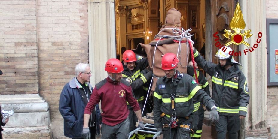Ancona, recupero opere d'arte sacra nel comune di Fabriano