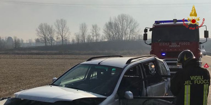Novara, incidente stradale nel comune di Galliate