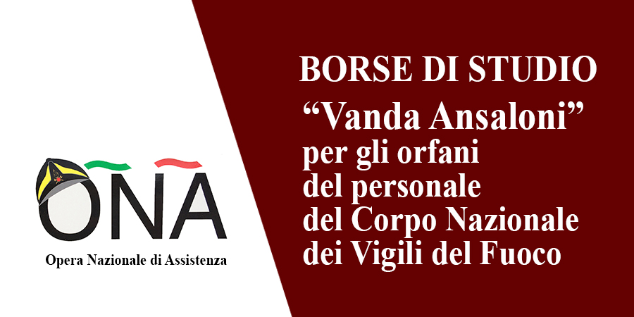 Bando per il conferimento di borse di studio intitolate a "Vanda Ansaloni"