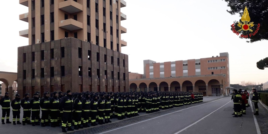 Scuole Centrali Antincendi, avvio 82° corso AA.VV.F.