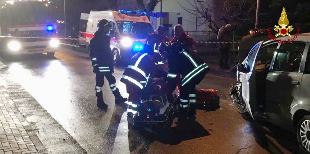 Ancona, incidente stradale nel comune di Castelbellino