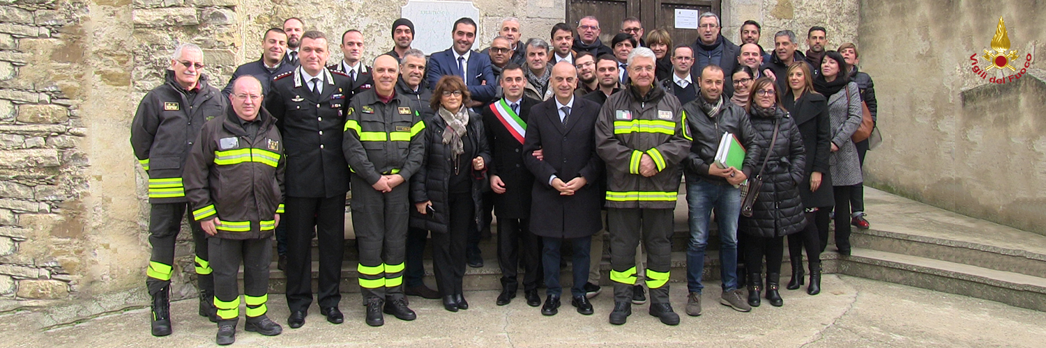 Cagliari, inaugurazione distaccamento Mandas
