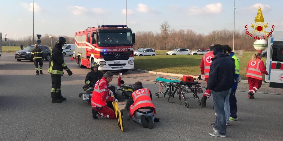 Varese, incidente stradale nel comune di Busto Arsizio