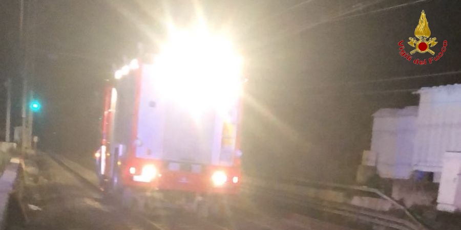 Caserta, esercitazione di soccorso a convoglio ferroviario in galleria