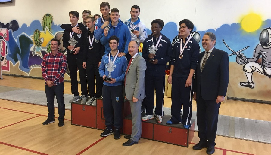 Premiazione della gara