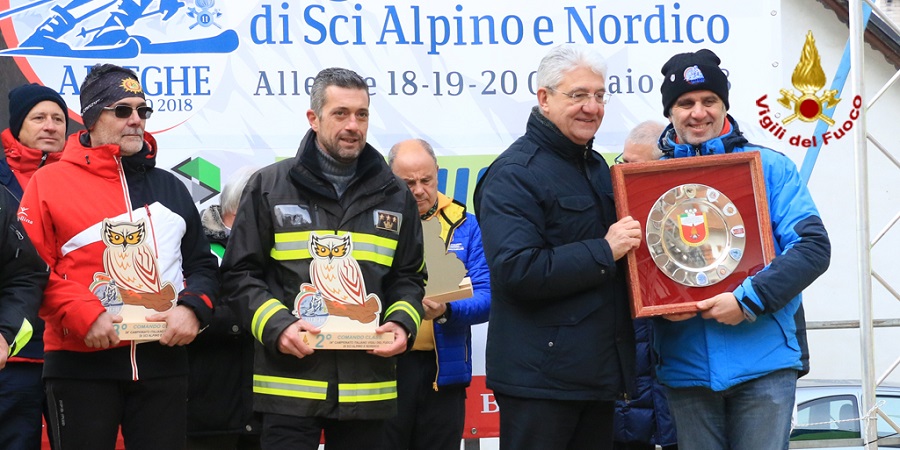 Premiazione dei Campionati