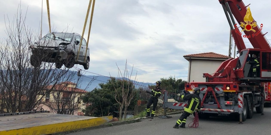 La Spezia, incidente stradale in località Termo