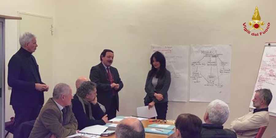 Incontro formativo tra Vigili del Fuoco e Mibact