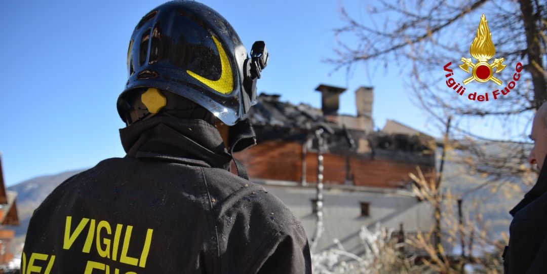 Roma, incendio abitazione nel comune di San Cesareo