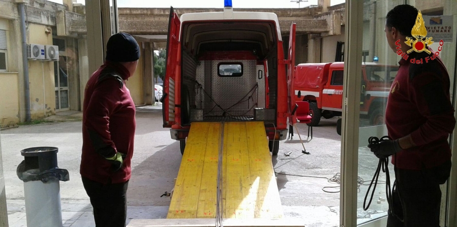 Ragusa,  soccorso a persona in sinergia con il personale sanitario