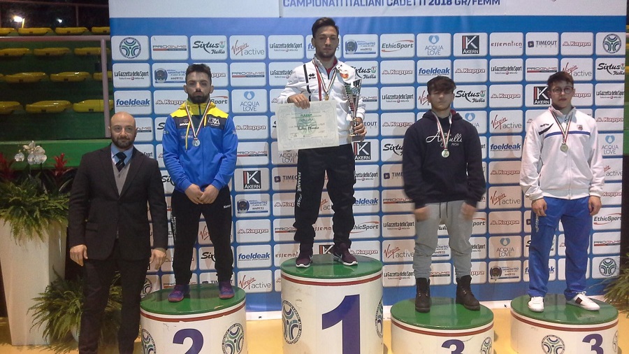 Premiazione della gara