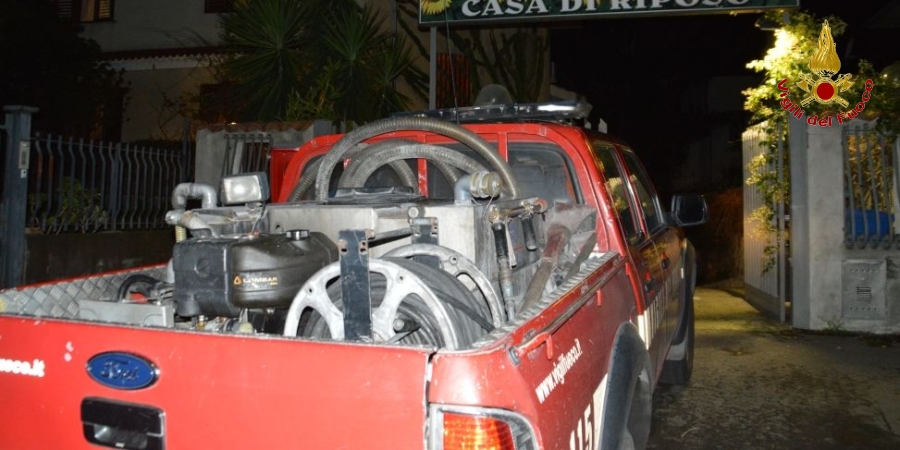 Catania, incendio in una casa di cura nel comune di Tremestieri Etneo