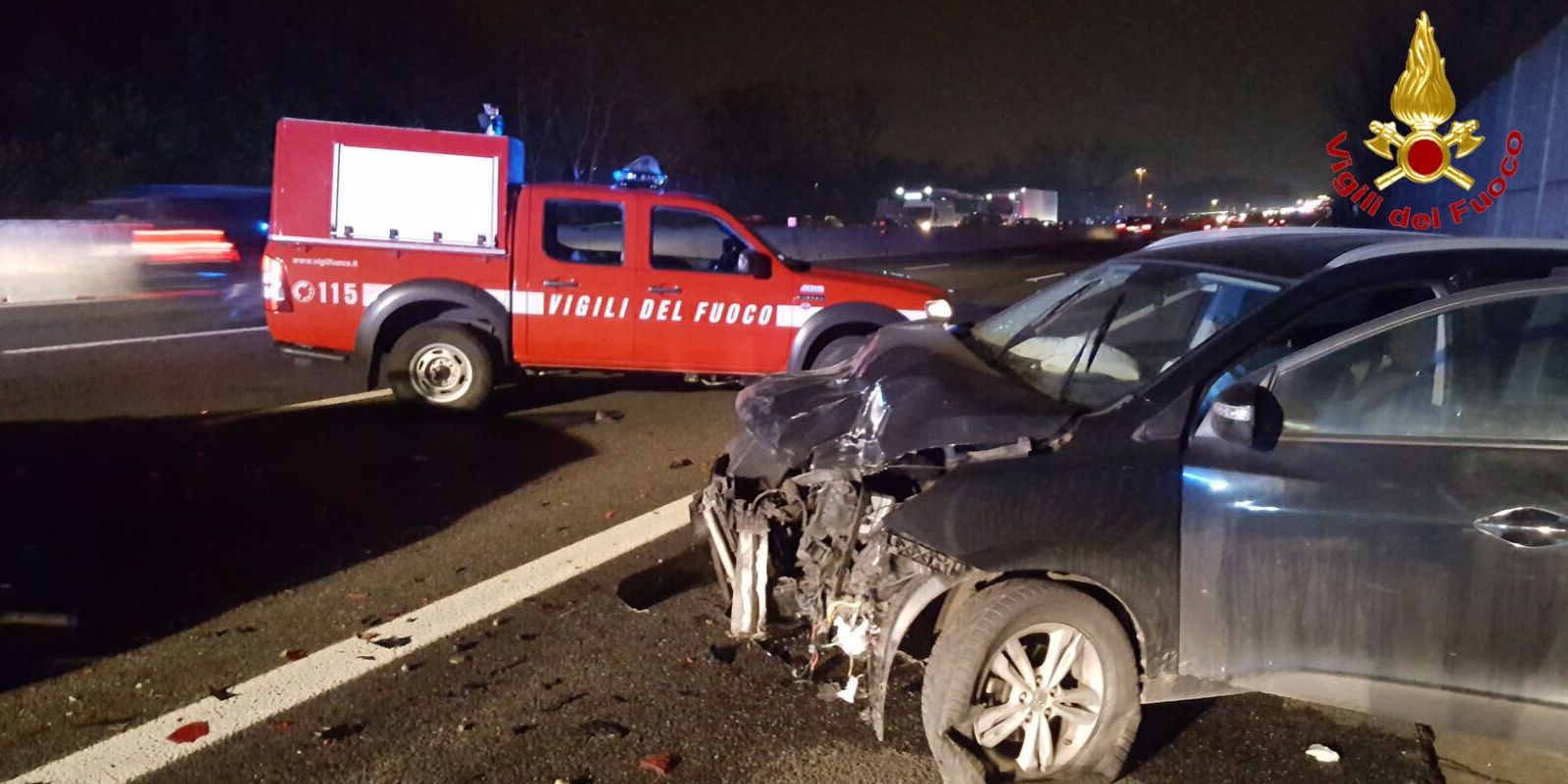 Varese, incidente sull'autostrada "A.8" dei Laghi