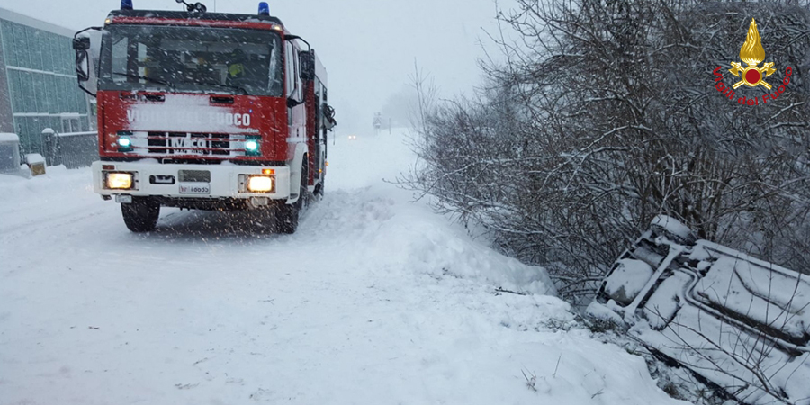 Ancona, emergenza neve