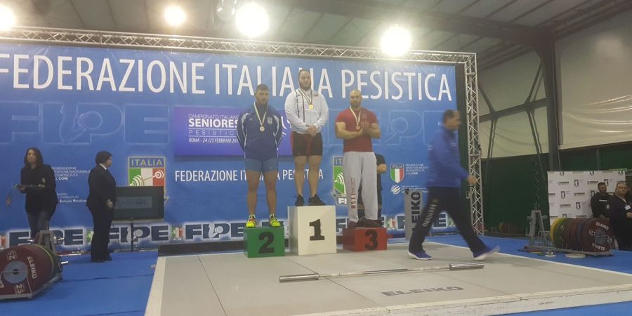 Podio Federico Moriconi