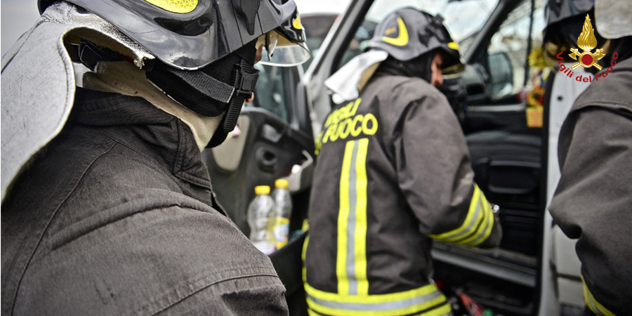 Vigili del Fuoco impegnati per incidenti stradali - Torino
