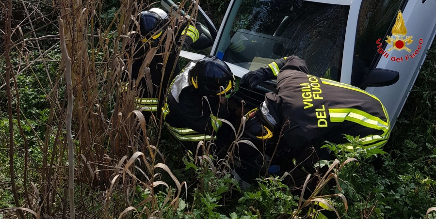 Macerata, incidente stradale nel comune di Montelupone