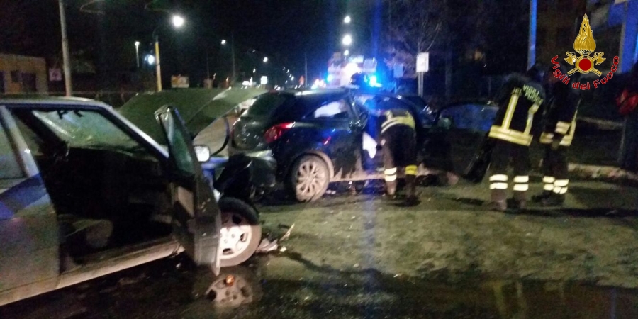 Roma, incidente stradale in zona Casilino - Centocelle