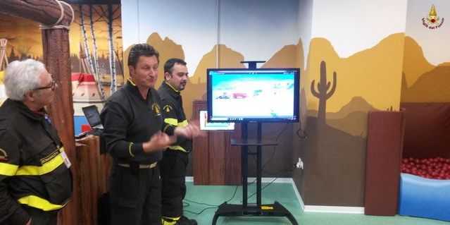 Gorizia, presentata l'attività dei Vigili del fuoco attraverso i cartoons