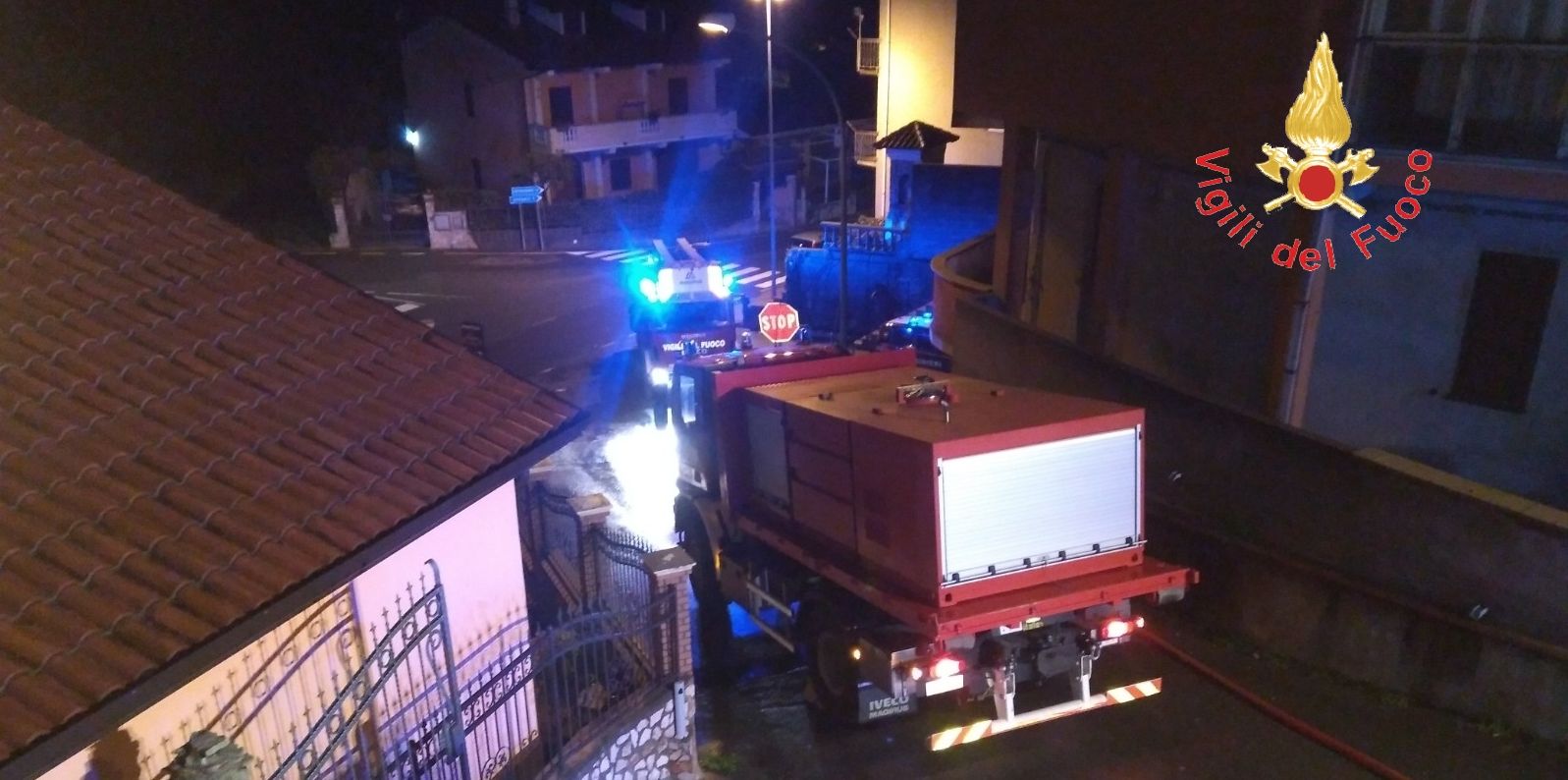 Catanzaro, incendio abitazione nel comune di Cerva