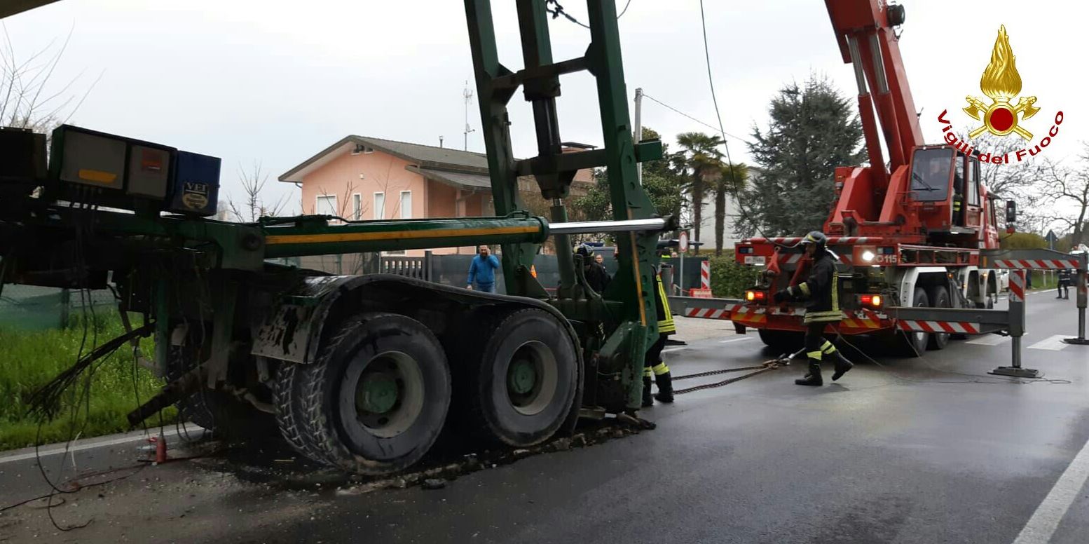 Padova, incidente stradale nel comune di Borgoricco