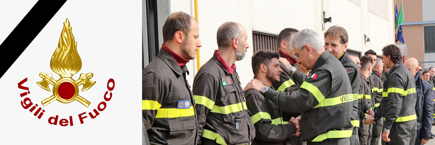 Il Dipartimento e il Corpo Nazionale dei Vigili del Fuoco si stringono intorno alla famiglia e ai colleghi del Vigile Volontario Pinuccio La Vigna