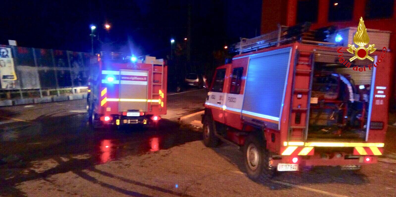 Varese, incendio autovetture nel comune di Gemonio