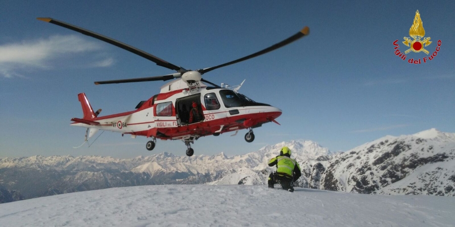Milano, due interventi del nucleo elicotteri di Malpensa