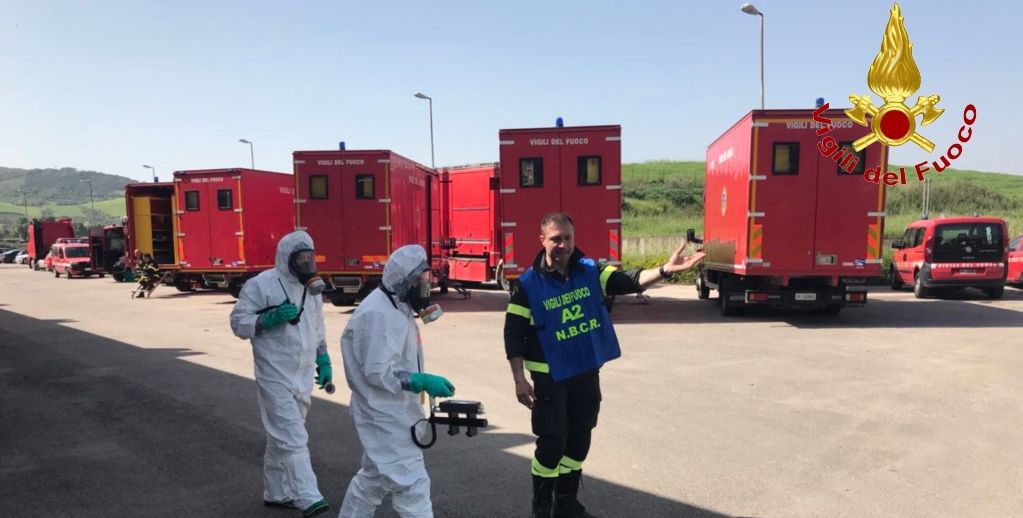 Enna, concluso addestramento NBCR per i Comandi della Sicilia