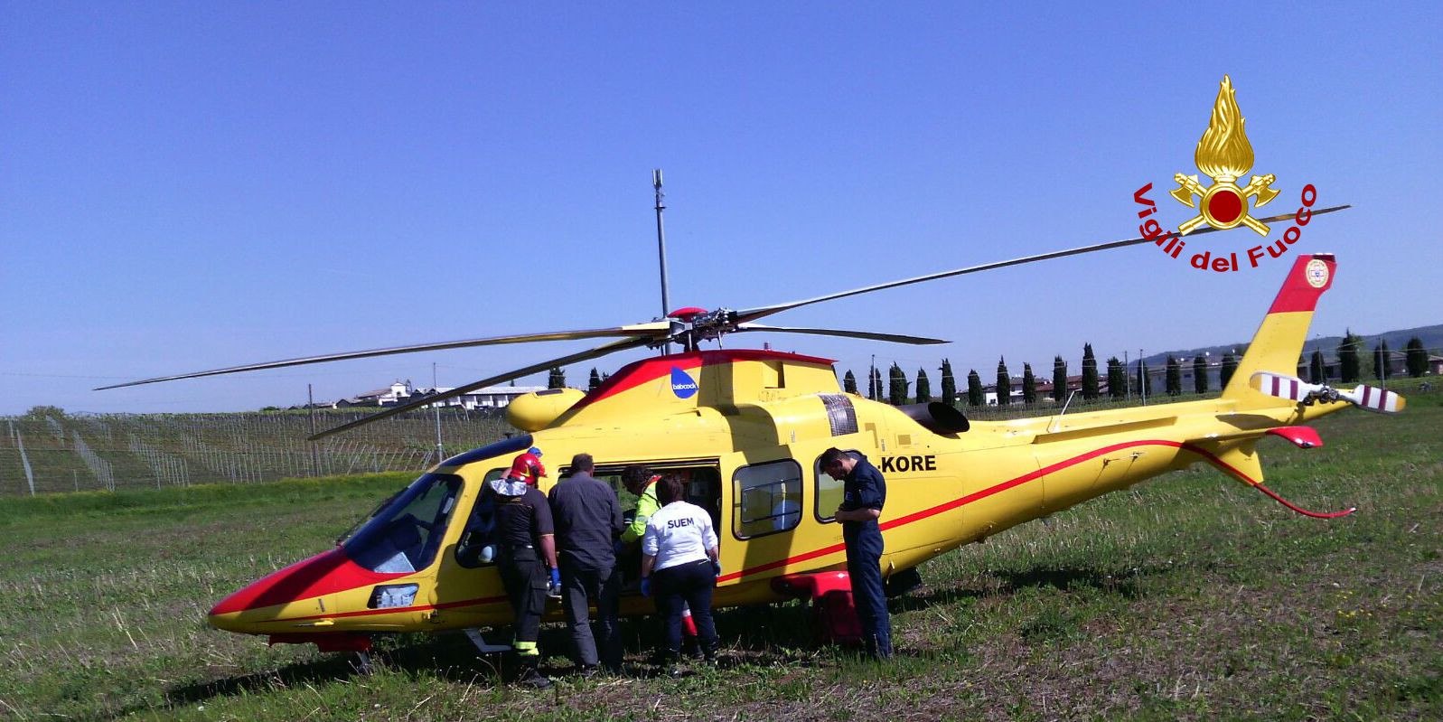 Vicenza, soccorsa una donna finita sotto un trattore nel comune di Sarego