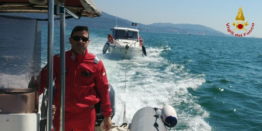 La Spezia, soccorsa imbarcazione alla deriva a causa di un guasto al timone