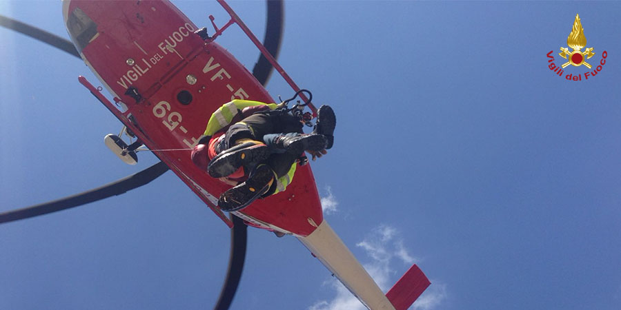 Torino, soccorso a due escursionisti a Perosa Argentina