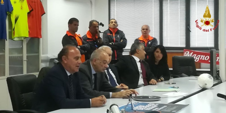 Sassari, presentata la manifestazione "I Vigili del fuoco, lo sport, la cultura dell'emergenza"