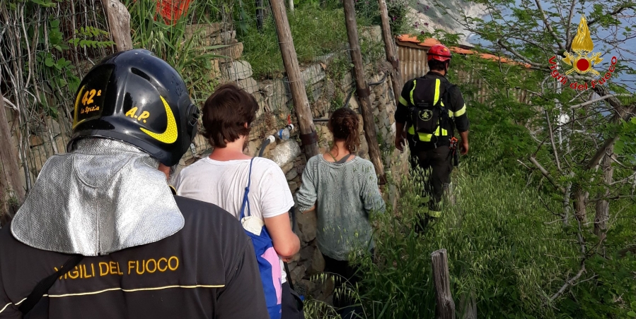 La Spezia, soccorsi turisti in difficoltà alle Cinque Terre
