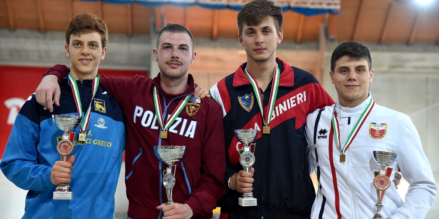 Alberto Arpino sul podio