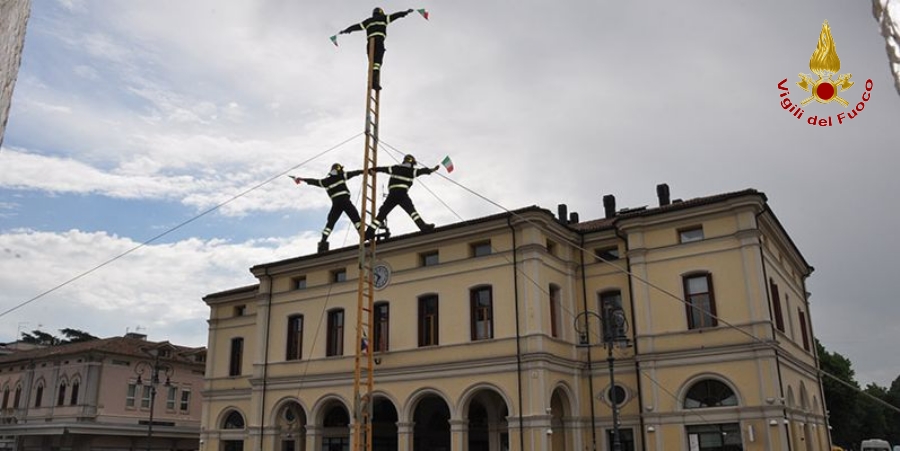 Treviso, i Vigili del fuoco hanno incontrati i ragazzi delle scuole della provincia