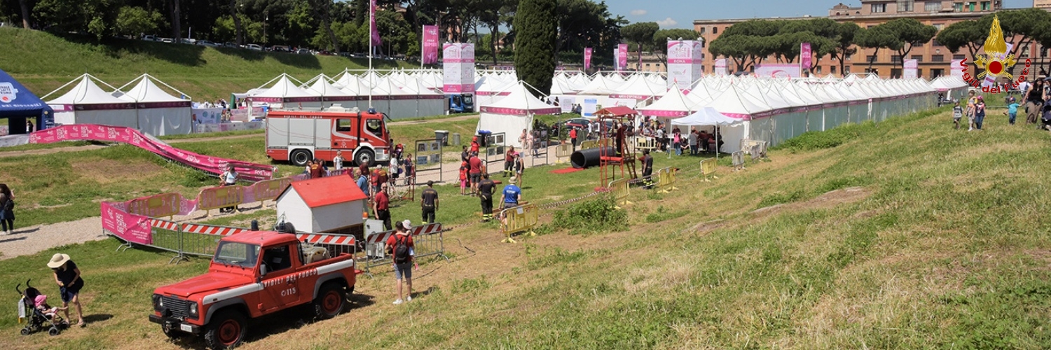 I Vigili del fuoco alla "Race for the Cure"