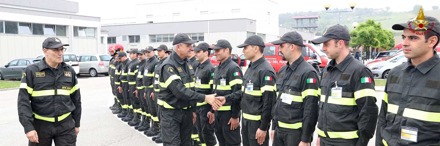 Il Capo del Corpo Giomi in visita al Comando di Ancona