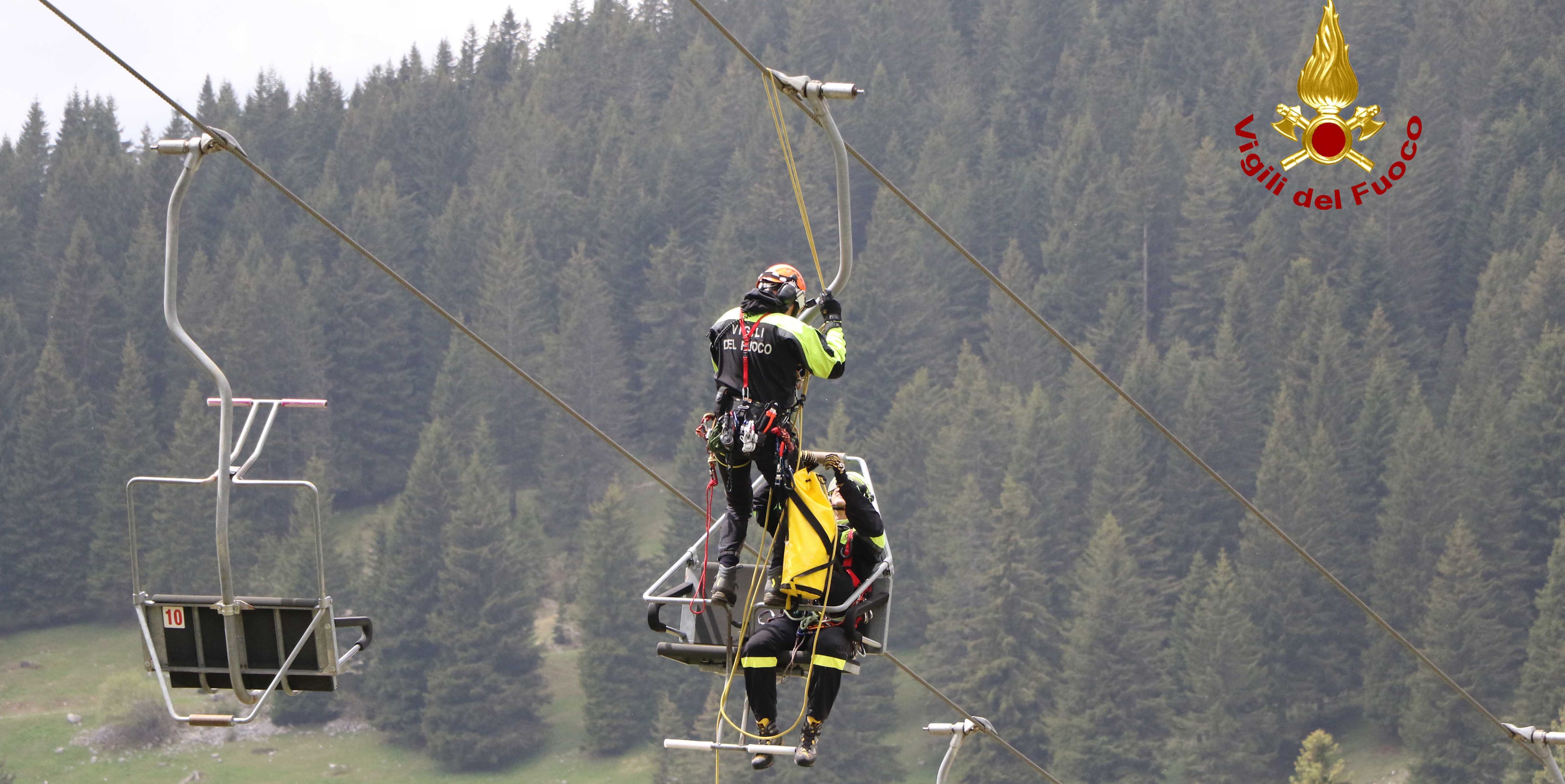 Vicenza, esercitazione SAF sul Monte Verena