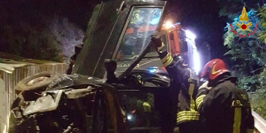 Catanzaro, incidente stradale in località Visconte