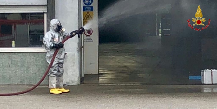 Verona, fuga di ammoniaca da un impianto di refrigerazione